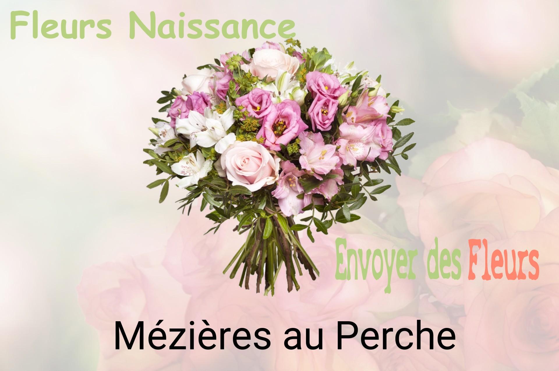 Bouquet de fleurs de naissance livré à Mézières-au-Perche